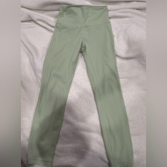 Lululemon Athletica Light Green Leggings - Picture 3 of 8